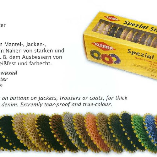 Pack of 20 Different Coloured Polyester Threads