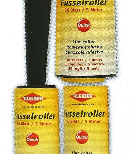 Lint roller with 3 x 36 sheets