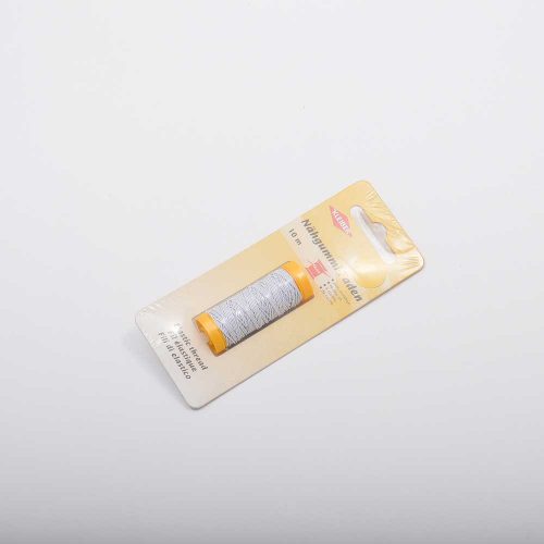 Elastic thread 10m, White
