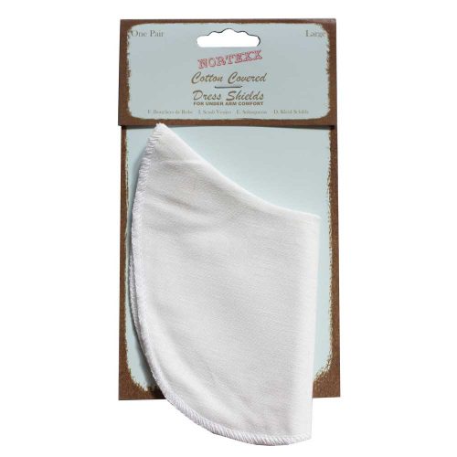 Nortexx Large Cotton Covered Dress Shield, Pair of 1