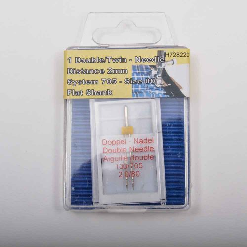 1 Twin Needle, Size 80 - 2.00mm