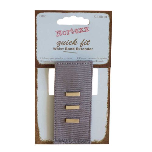 Nortexx Quick Fit Waist Hook Extender, Grey