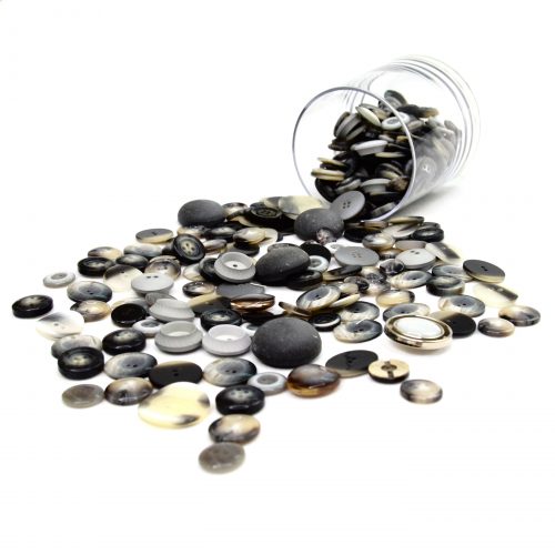 Craft Buttons Assorted Shapes & Sizes