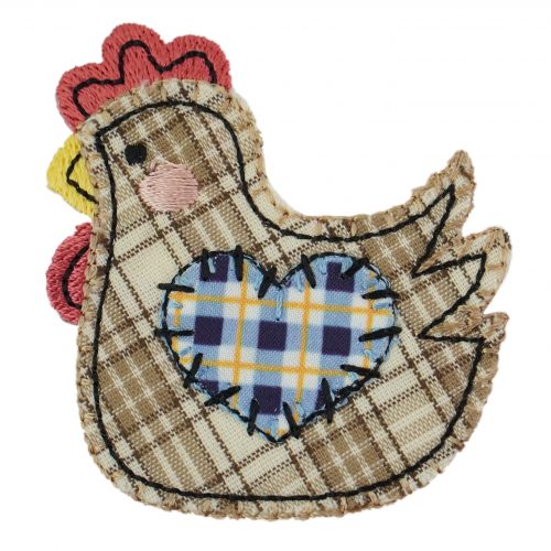 Kleiber Iron On Motif Chicken