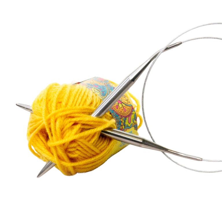 Circular Knitting Needles with Rope 80cm