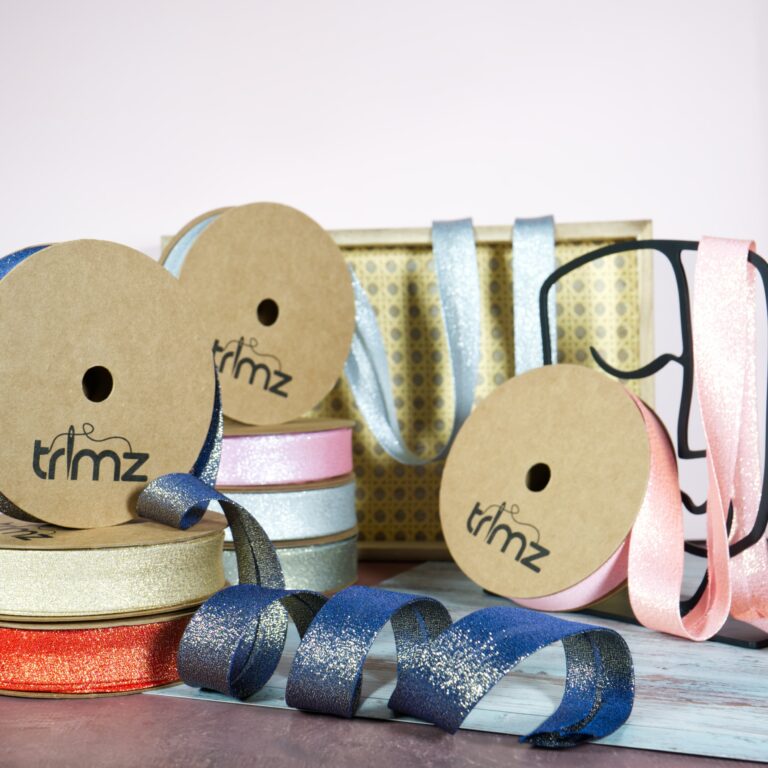 Trimz Metallic Lurex Bias Binding 20m reels
